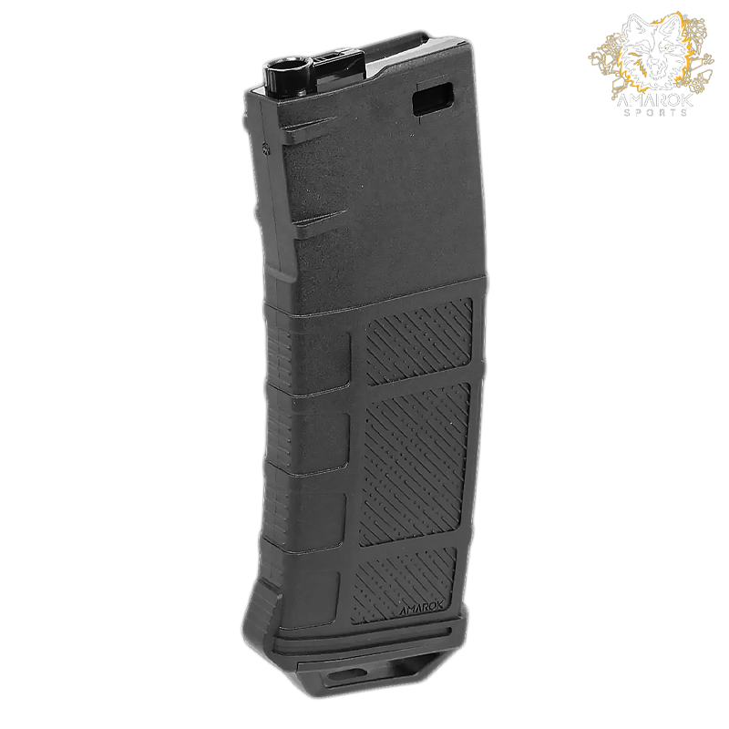 Amarok - Chargeur mid-cap 250 billes, type A, pour M4, noir Amarok - Chargeur mid-cap 250 billes, type A, pour M4, noir