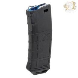 Amarok - Chargeur mid-cap 250 billes, type B, pour M4, noir/bleu