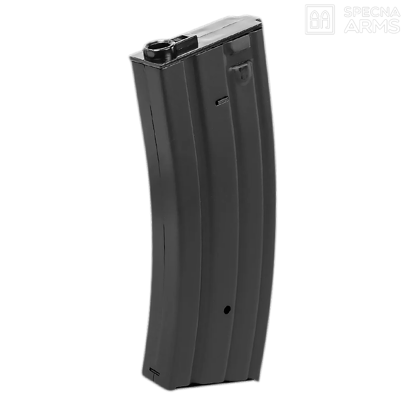 Specna Arms - Chargeur mid-cap métal 120 billes pour M4, noir Specna Arms - Chargeur mid-cap métal 120 billes pour M4, noir