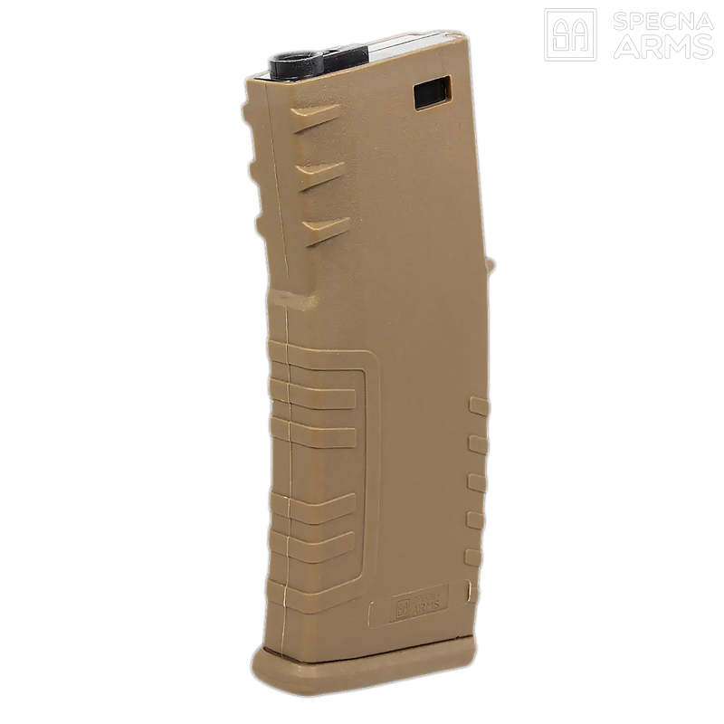 Specna Arms - Chargeur mid-cap 120 billes pour M4, Dark Earth Specna Arms - Chargeur mid-cap 120 billes pour M4, Dark Earth