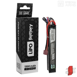 Specna Arms - LiPo 11,1v 1300mAh 15/30C C, 3 sticks, dean