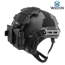 WADSN - Poche tactique MK3 pour casque FAST, noir - NH03013-BK
