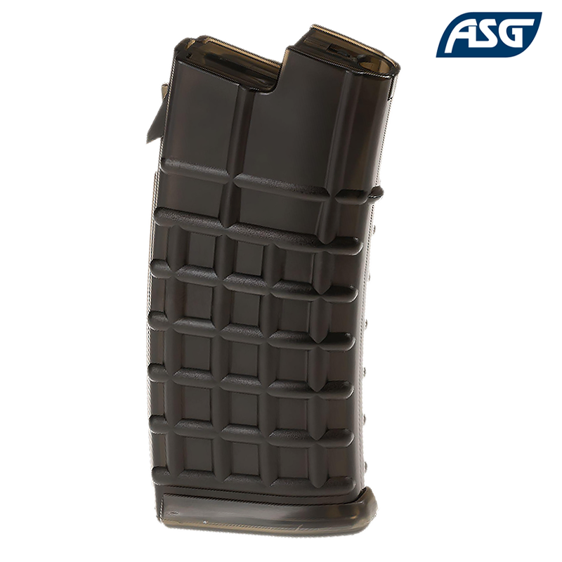 ASG - Chargeur Mid-Cap 110 Billes pour STEYR AUG ASG - Chargeur Mid-Cap 110 Billes pour STEYR AUG