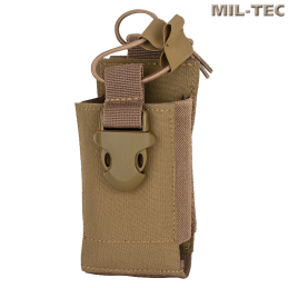 MIL-TEC - Poche Radio MOLLE, Dark Coyote