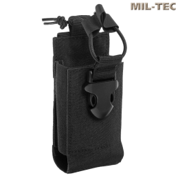 Mil-Tec - Poche radio MOLLE/PALS, noir