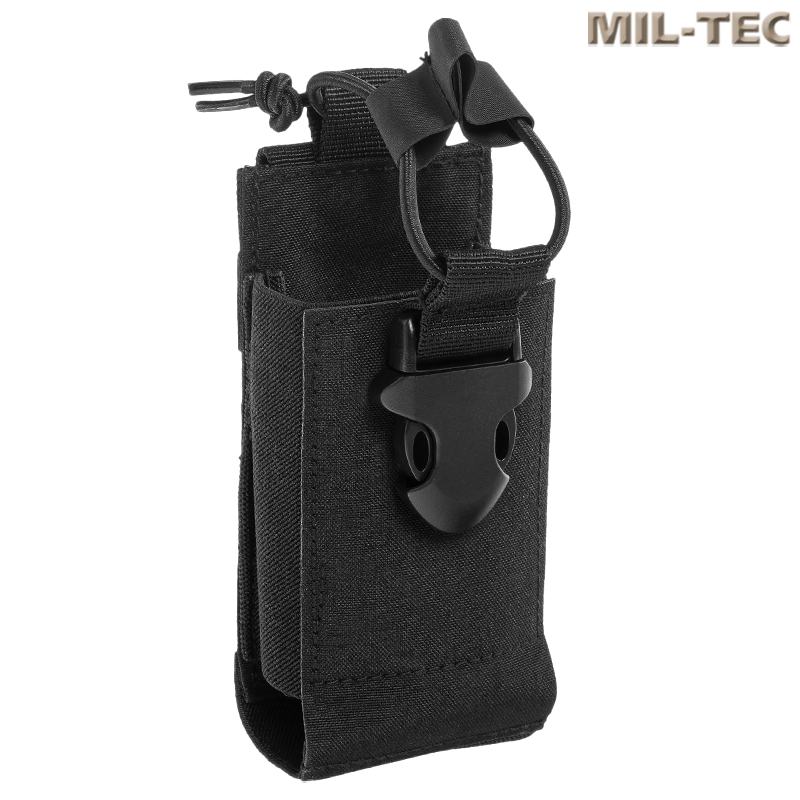 Mil-Tec - Poche radio MOLLE/PALS, noir