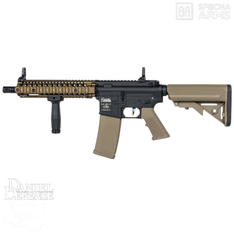 Specna Arms- Réplique MK18 SA-C19 Daniel Defense™, Core™, mosfet HAL™, Chaos Bronze Specna Arms- Réplique MK18 SA-C19 Daniel Defense™, Core™, mosfet HAL™, Chaos Bronze