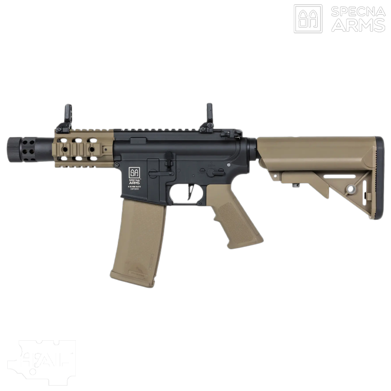 Specna Arms- Réplique SA-C10 CQB Stubby, Core™, mosfet HAL™, Half-Tan Specna Arms- Réplique SA-C10 CQB Stubby, Core™, mosfet HAL™, Half-Tan