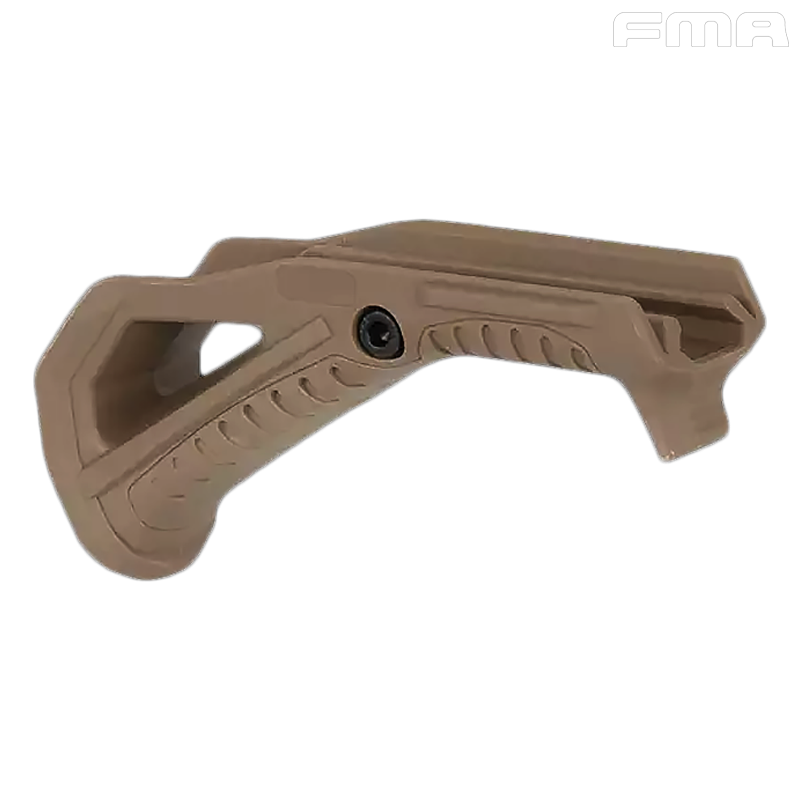 FMA - Poignée angulaire RIS, Dark Earth pour Airsoft FMA - Poignée angulaire RIS, Dark Earth pour Airsoft