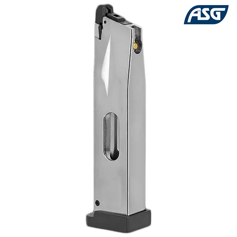 ASG - Chargeur Co2, 30 billes pour STI™ Pit Viper, chromé -19972