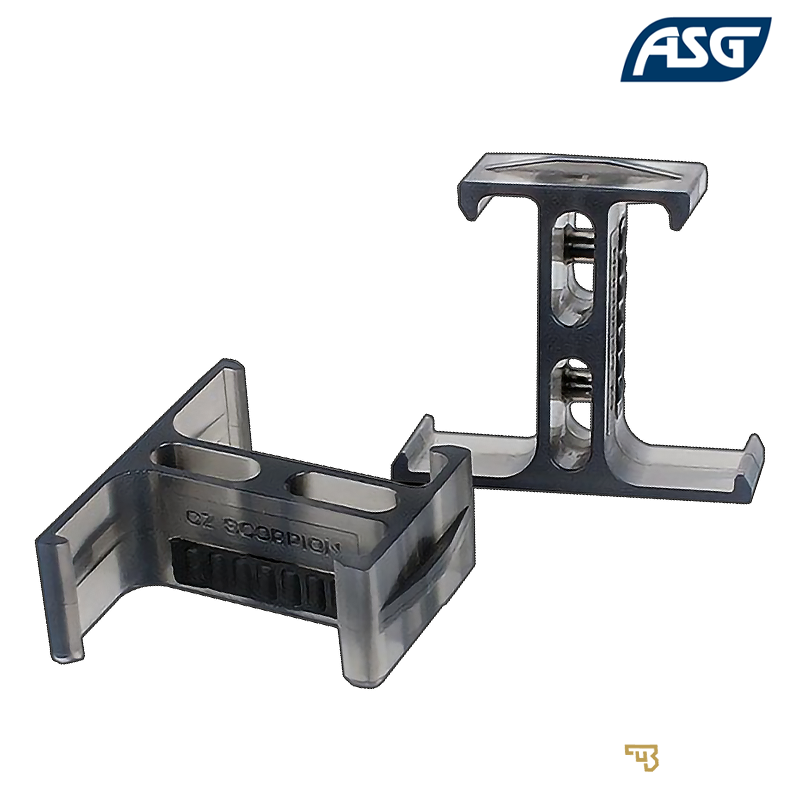 ASG - Lot de 2 coupleurs pour chargeur CZ™ Scorpion EVO - 17850 ASG - Lot de 2 coupleurs pour chargeur CZ™ Scorpion EVO - 17850