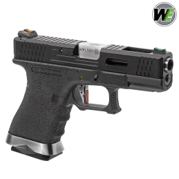 WE - Réplique G-Force 19 GBB, Green Gas, noir et chromé