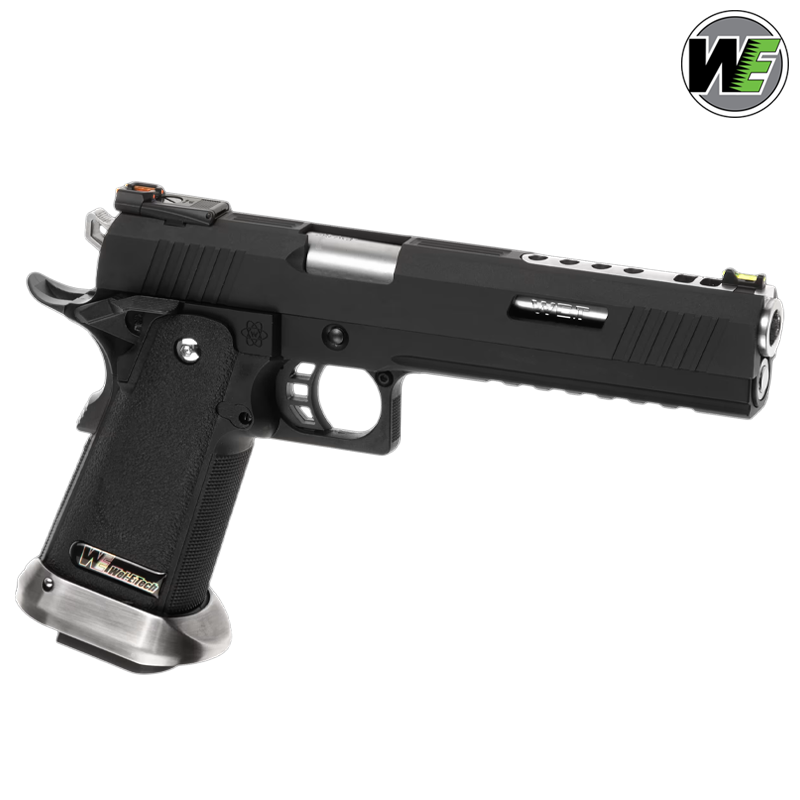 WE - Réplique Hi-capa 6 Force A, Full métal, blowback, Green Gas WE - Réplique Hi-capa 6 Force A, Full métal, blowback, Green Gas