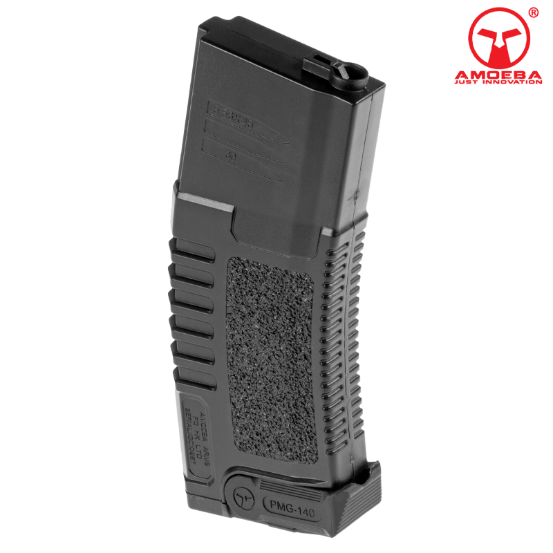 Amoeba - Chargeur S-Class mid-cap 140 billes pour M4, noir