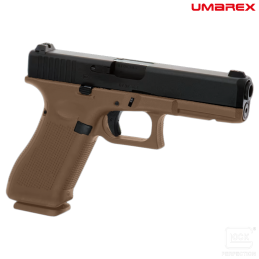 Umarex - Réplique de poing GLOCK™ 17, French Edition, Gen5, Green Gas, Blowback