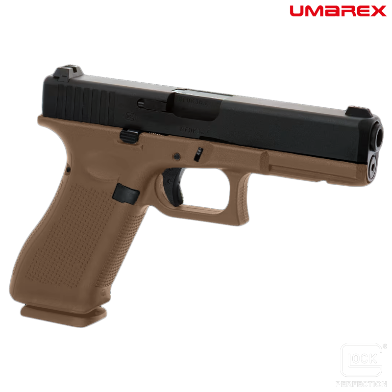 Umarex - Réplique de poing GLOCK™ 17, French Edition, Gen5, Green Gas, Blowback