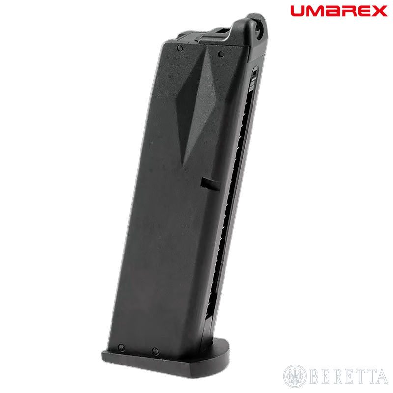 Umarex by KWA - Chargeur 24 billes, Green Gas pour BERETTA™ M9