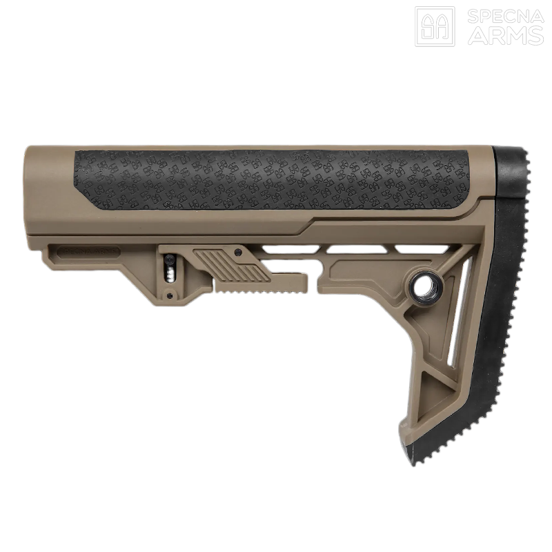 Specna Arms - Crosse tactique SAAS™ Light OPS pour M4, M16 AEG, half-tan - SPE-09-041089
