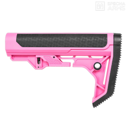Specna Arms - Crosse tactique SAAS™ Light OPS pour M4, M16 AEG, rose - SPE-09-046714