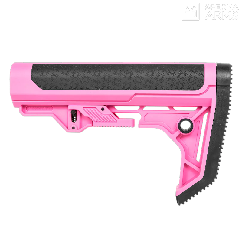 Specna Arms - Crosse tactique SAAS™ Light OPS pour M4, M16 AEG, rose - SPE-09-046714