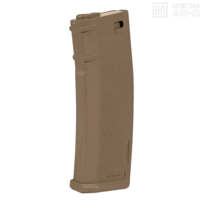 Specna Arms - Chargeur mid-cap S-MAG™ 120 billes pour M4, tan - SPE-05-025719