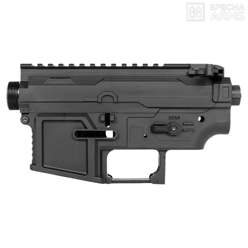 Specna Arms - Corps nylon SAAS™ CORE™ et FLEX™, ESA™ pour M4, AR15, noir - SPE-09-046732