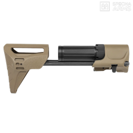 Specna Arms - Crosse tactique SAAS™ PDW pour M4 AEG Airsoft, Tan - SPE-09-028596