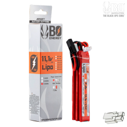BO Energy - LiPo 11,1v 1000mAh, 25 C, 3 sticks, tamiya - A63015