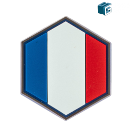 Sentinel Gears - Patch 3D en PVC drapeau France