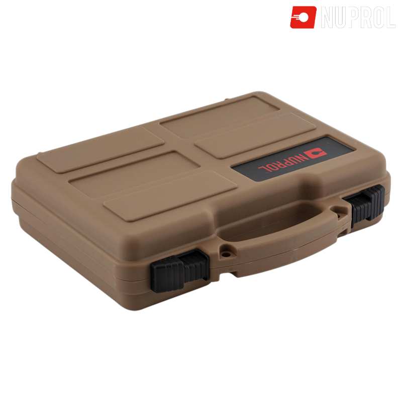 Nuprol - Mallette prédécoupée 310 x 250 x 80 mm Tan pour Airsoft, MAL747 Nuprol - Mallette prédécoupée 310 x 250 x 80 mm Tan pour Airsoft, MAL747