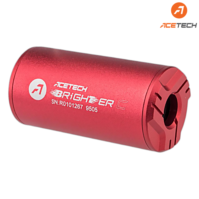 Acetech - Unité tracer Brighter C, rouge pour Airsoft