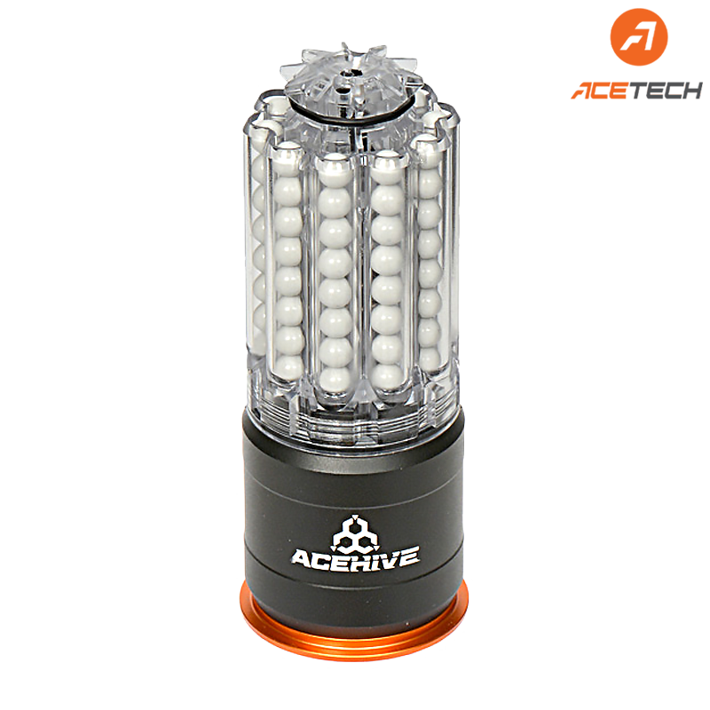 Acetech - Grenade M203, 40mm AceHive™, 80 billes, Green Gas
