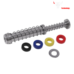 Cowcow - Set guide-ressorts de rappel pour G17 gen5 VFC/Umarex, chromé - CCT-UMAREX-011