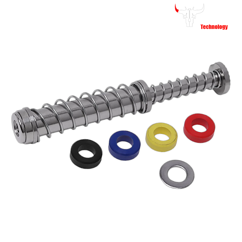 Cowcow - Set guide-ressorts de rappel pour G17 gen5 VFC/Umarex, chromé - CCT-UMAREX-011