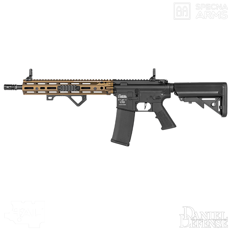 Specna Arms- Réplique SA-C28 RIS III Daniel Defense™, Core™, mosfet HAL™, Chaos Bronze - SPE-01-047133