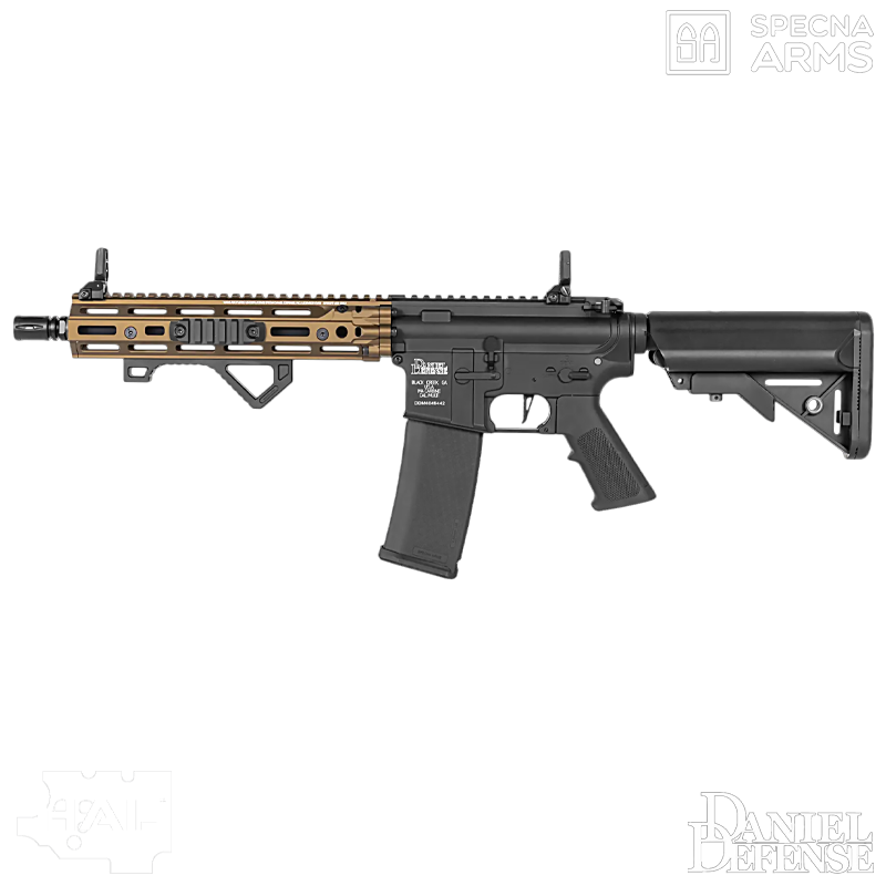 Specna Arms- Réplique SA-C27 RIS III Daniel Defense™, Core™, mosfet HAL™, Chaos Bronze - SPE-01-047130