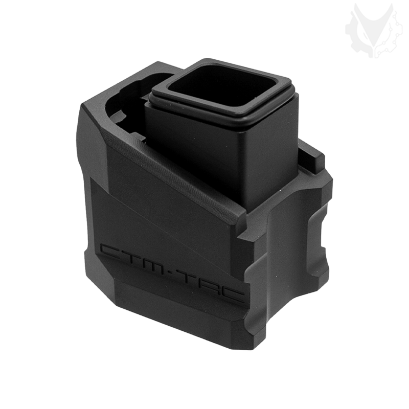 CTM.TAC - Extension de chargeur pour AAP, GLOCK, noir - CTM-1087