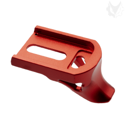 CTM.TAC - Magazine base plate Fuku-2 pour chargeur AAP, Glock, rouge - CTM-1075