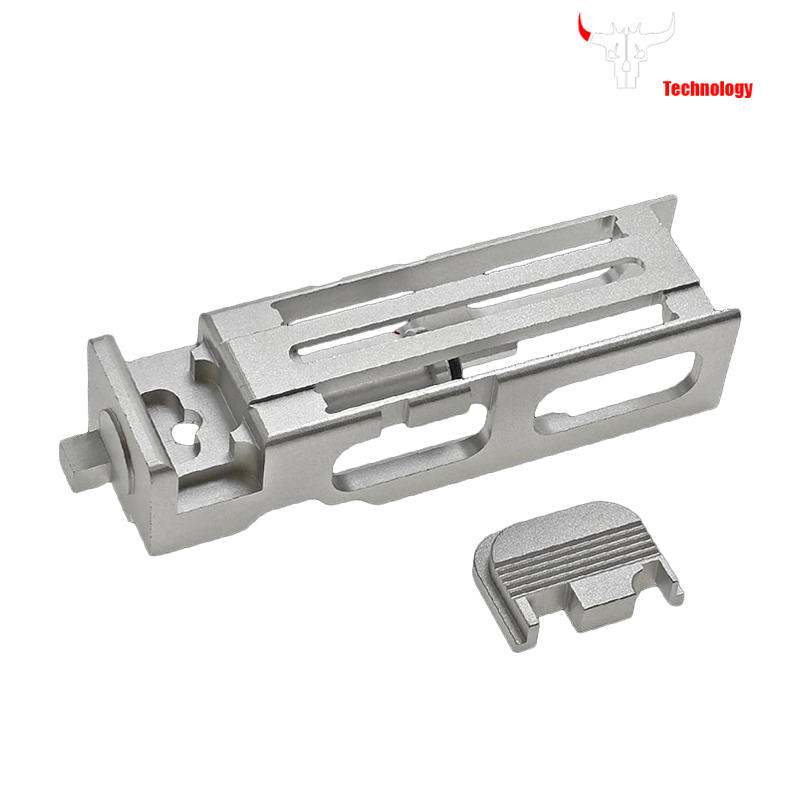 Cowcow - Blowback housing pour G17 Tokyo Marui, chromé - CCT-TMG-044