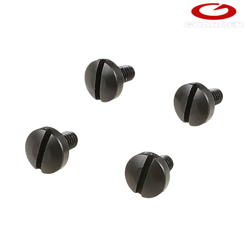 Guarder - Set de 4 vis acier pour M1911, MEU, S70, Detonics - M1911-11(BK)