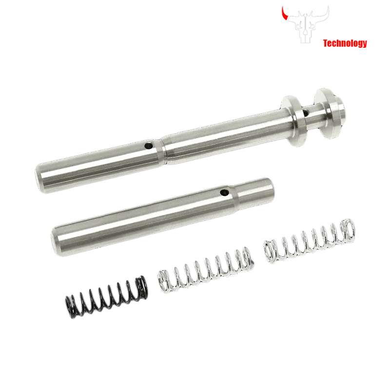 Cowcow - Guide rod RM1 pour Hi-capa Tokyo Marui, GBB, chromé - CCT-TMHC-005