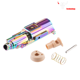 Cowcow - Set nozzle complet aluminium pour AAP-01, Rainbow - CCT-AAP01-051