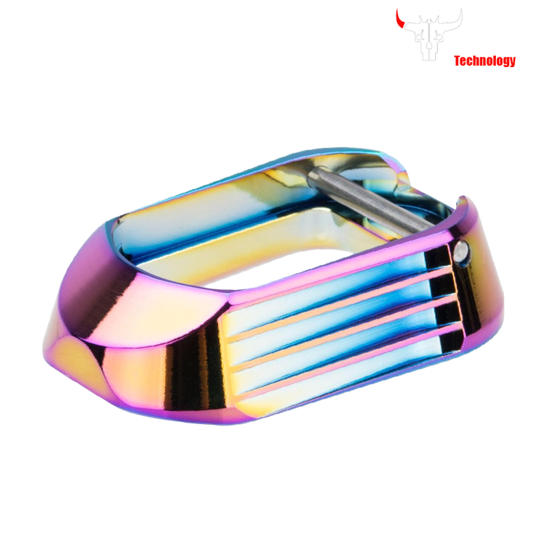 Cowcow - Magwell Match Grade T01 pour Hi-capa 4.3, 5.1, Rainbow - CCT-TMHC-114