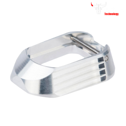 Cowcow - Magwell Match Grade T01 pour Hi-capa 4.3, 5.1, chromé - CCT-TMHC-111