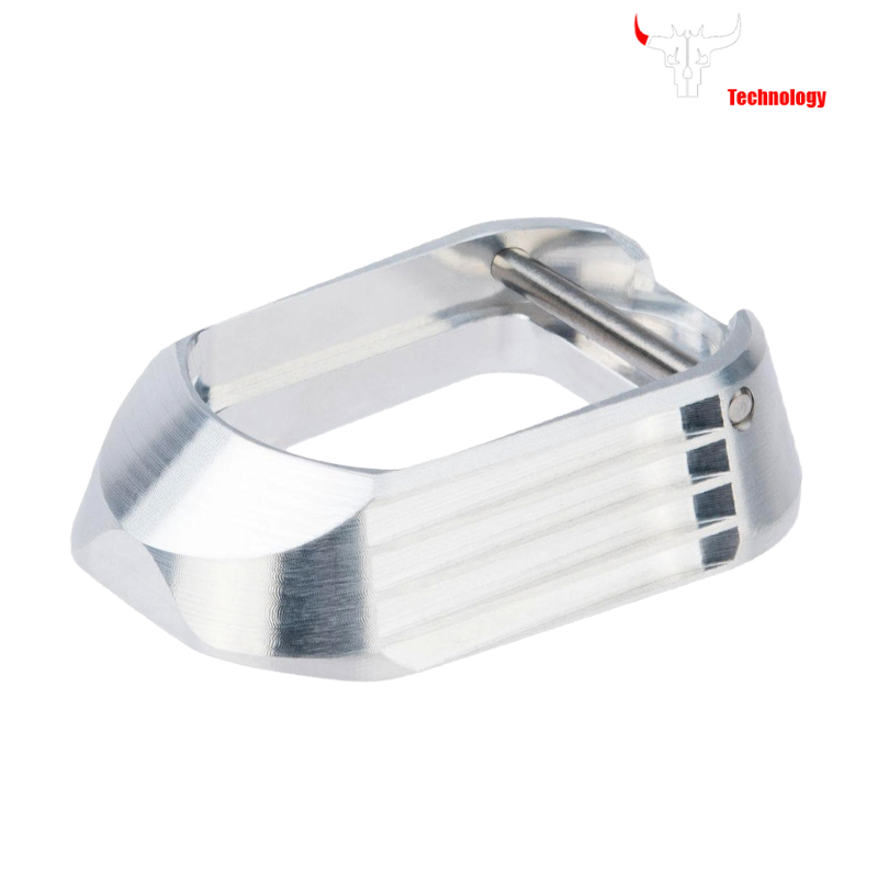 Cowcow - Magwell Match Grade T01 pour Hi-capa 4.3, 5.1, chromé - CCT-TMHC-111