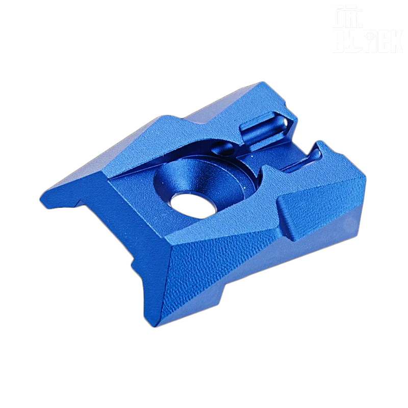 DR.BLACK - Mire Arrière avec Fibres Fluorescentes pour HI-CAPA 4.3, Bleu