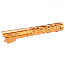 DR.BLACK - Outer Barrel "SPIRAL STORM" pour HI-CAPA 5.1, Orange