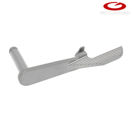 Guarder - Slide stop, Stainless Silver, pour Hi-capa Gold Match, 5.1, 4.3 - CAPA-77(SV)