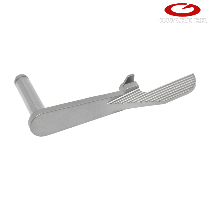 Guarder - Slide stop, Stainless Silver, pour Hi-capa Gold Match, 5.1, 4.3 - CAPA-77(SV)