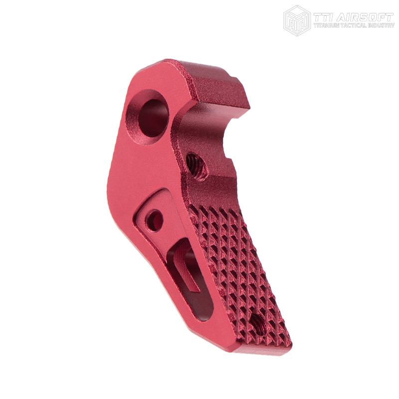 TTI Airsoft - Détente ajustable pour Glock, AAP-01, Galaxy, rouge